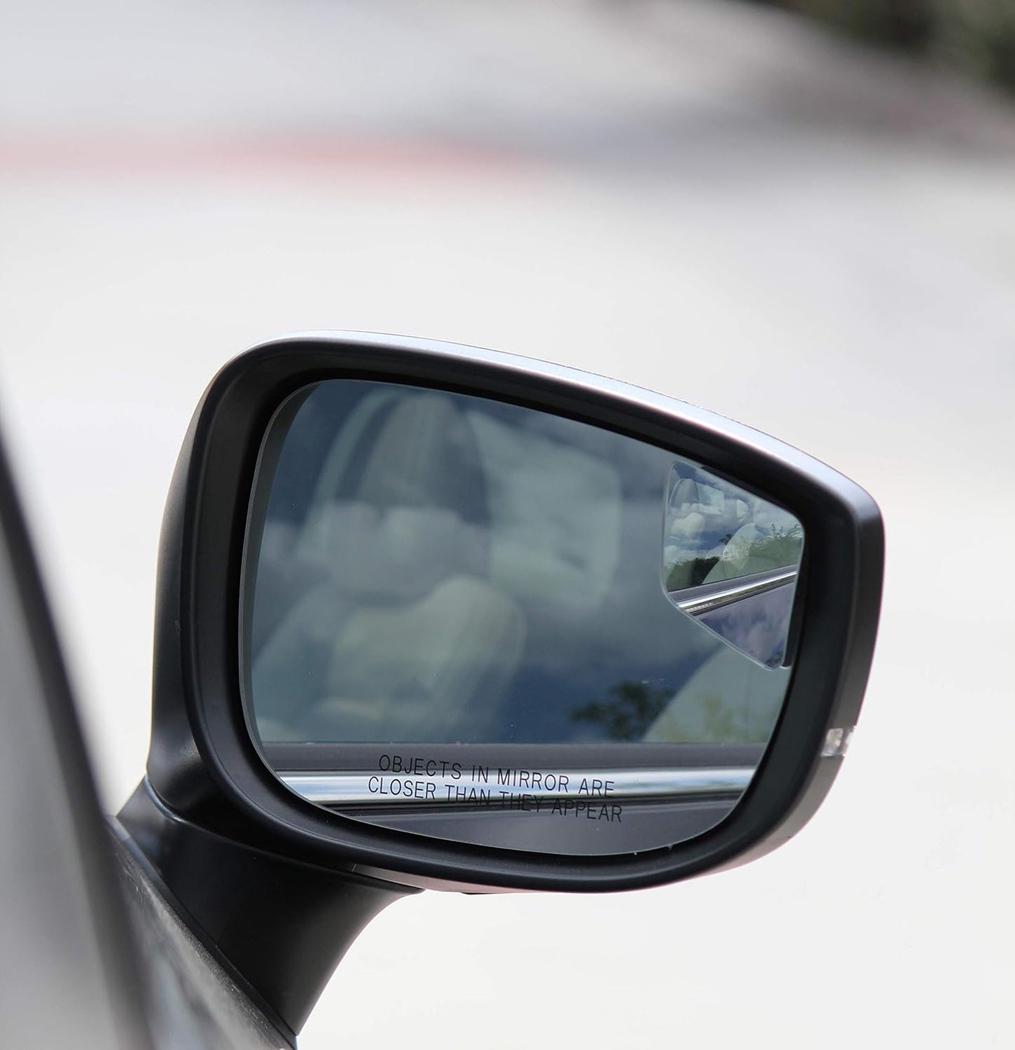 Superfan Blind Spot Mirrors for Cars by Safe View Company – Real Convex Glass for Clear Wide Angle Vision – Safer Lane Changes, Easy Stick-On, Weatherproof & Long Lasting Durability