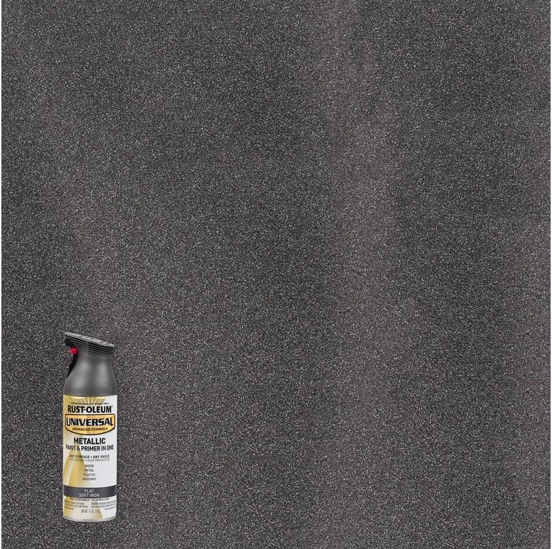 Rust-Oleum 302151 Universal All Surface Clear Topcoat Spray, 11 oz, Dead Flat Clear - Colors B