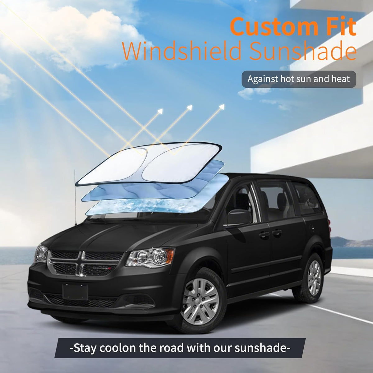 Car Cover Waterproof All-Weather,Outdoor Full Exterior Automobiles Sedan/Coupe (Length 186-193 inch) with Windshield Sun Shade Universal Fit Toyota Camry, Tesla Model 3, Accord etc
