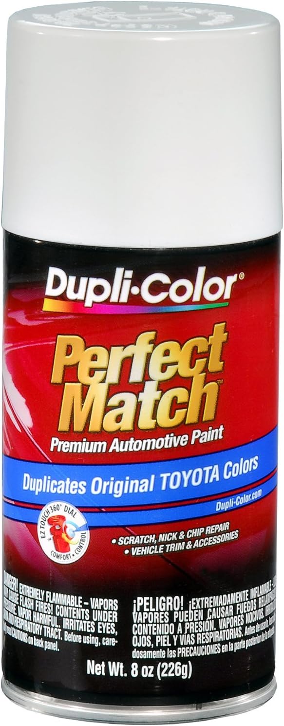 Dupli-Color EBCL01257 Clear Perfect Match Automotive Top Coat - 8 oz. Aerosol - Colors A