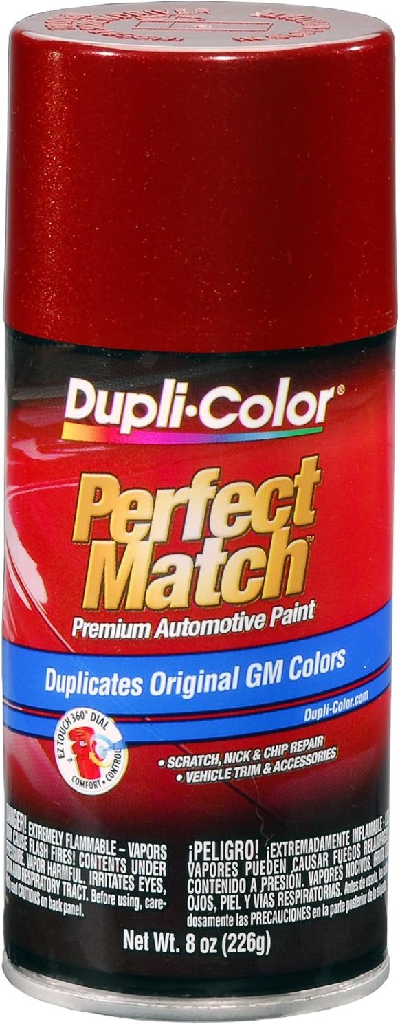 Dupli-Color EBCL01257 Clear Perfect Match Automotive Top Coat - 8 oz. Aerosol - Colors B