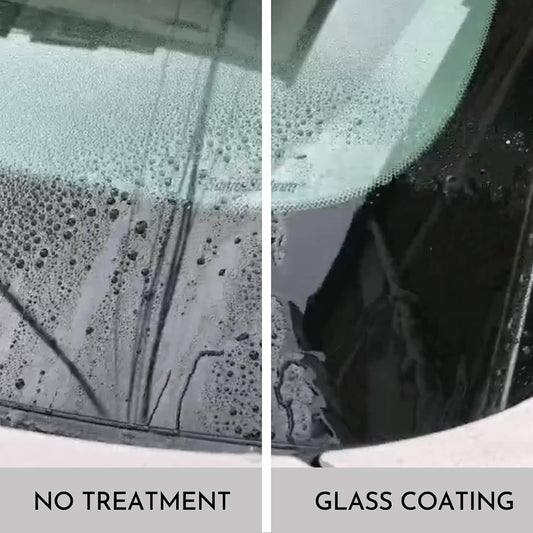 Glass Coating Spray for Car Windshield - Long-Lasting Hydrophobic Protection, Prevent Fogging, UV Shield - Improves Visibility in Rain & Snow - Easy to Apply