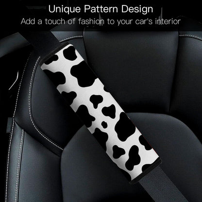 Car Seat Belt Pad Cover, 2-Pack Soft Car Safety Seat Belt Strap Shoulder Pad for Adults and Children, Suitable for Car Seat Belt, Backpack, Shoulder Bag (Pretty Mandala)