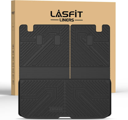 LASFIT Cargo Liner for Honda CR-V 2026 2025 2024 2023 (Gasoline & Hybrid & e:FCEV) All Weather TPE Car Trunk Mat (Upper Position), Cargo Only Black
