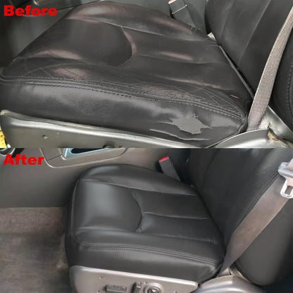 NLQR #522 Light Tan Front Driver Bottom Replacement Seat Cover Microfiber Leather Compatible with Chevy Avalanche Tahoe Suburban GMC Yukon XL 2003 2004 2005 2006