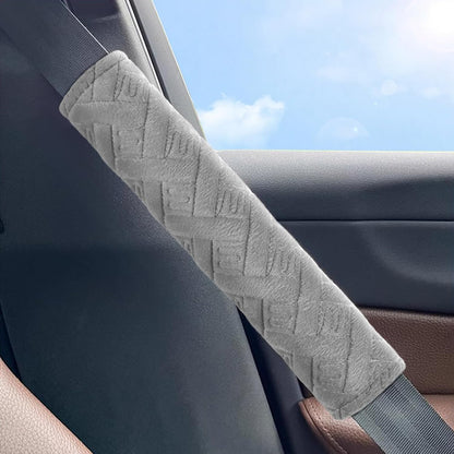 surpassme Car Seat Belt Pads Cover, 2 Pack Seat Belt Shoulder Strap Covers Protector to Release Stress to Your Neck and Shoulder for a Safety Driving (Pink)