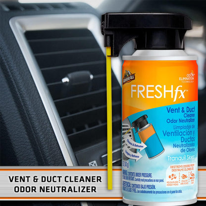 Armor All Fresh FX Vent and Duct Cleaner Odor Neutralizer, Tranquil Skies Scent, 3 Count, 5 OZ Each