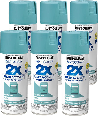 Rust-Oleum 334029 Painter's Touch 2X Ultra Cover Spray Paint, 12 oz, Gloss Clear - Colors E