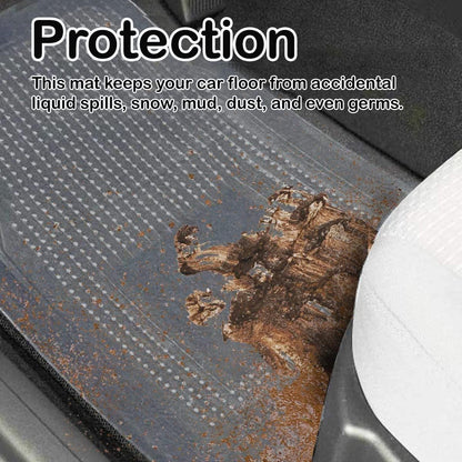 VaygWay Heavy Duty Cargo Liner Trunk Floor Mat – All Weather Trunk Protection Floor Mat - Black Rubber Trimmable Durable Cargo Auto Mat – Universal Fit Car SUV Truck Auto