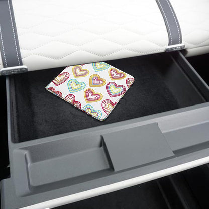 Car Registration and Insurance Holder, Premium Pu Leather Vehicle Glove Box Organizer - for Driver License, Cards & Essential Documents (L-Orange)