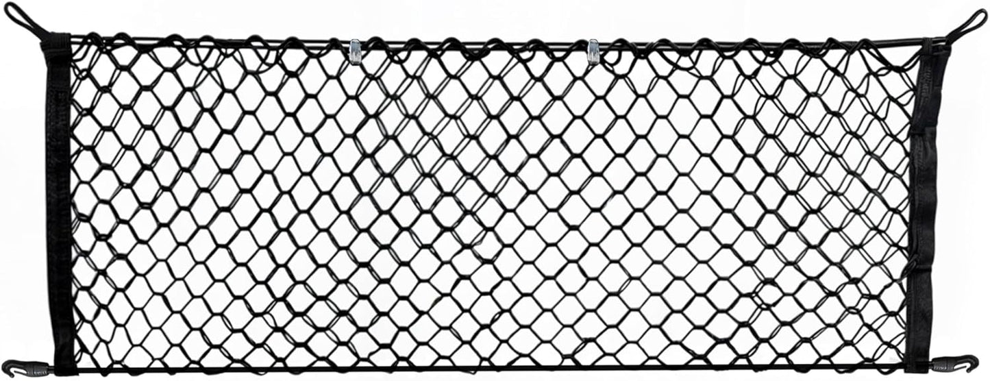 Envelope Style Trunk Mesh Cargo Net for Dodge Durango SXT GT SRT 1998-2026 - Car Accessories - Premium Trunk Organizers and Storage - Cargo Net for SUV - Vehicle Carrier Organizer for Dodge Durango
