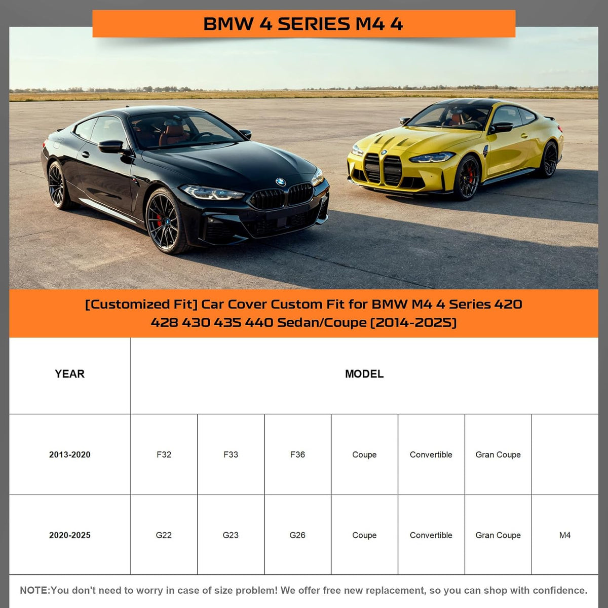 Kayme Heavy Duty Car Cover Custom Fit for BMW 3 Series 320i 325i 328i 330i 335i (1982-2026), Outdoor Full Exterior Cover with Tape and Towel, Rain Snow Sun UV Protection. - Colors B