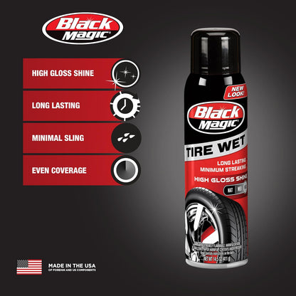Black Magic 120218 No Scrub All Wheel Cleaner, 23 oz. (Pack of 2) - No Scrubbing Needed, Just Apply, Hose Off and Wipe for Clean Wheels Every Time