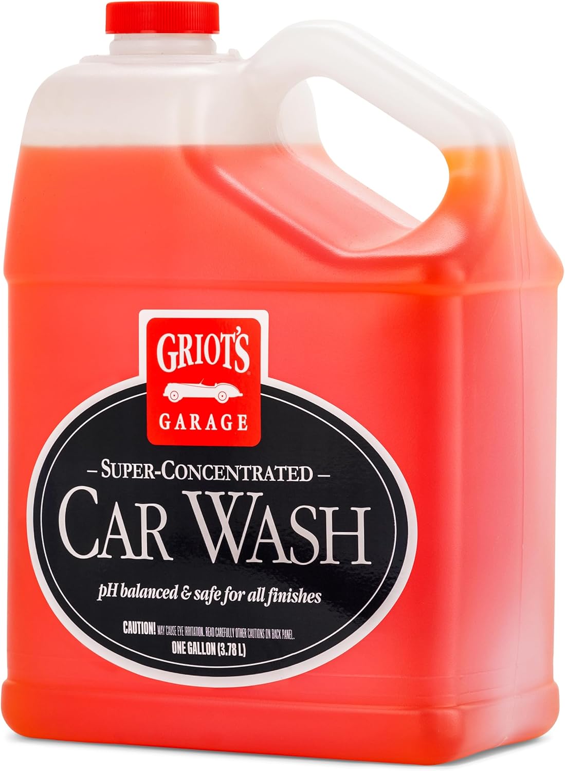 Griot's Garage Super-Concentrated Car Wash for Vehicle Washing and Cleaning, Foaming Liquid Soap, Won't Strip Waxes, Sealants or Ceramic Coatings, pH Balanced, 11102, 16oz