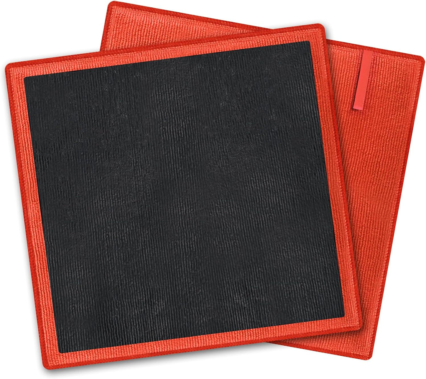 Clay Towel 2 Pack Auto Detailing - Fine Grade Microfiber Car Chamois Towel - DIY Detail Clay Bar Alternative