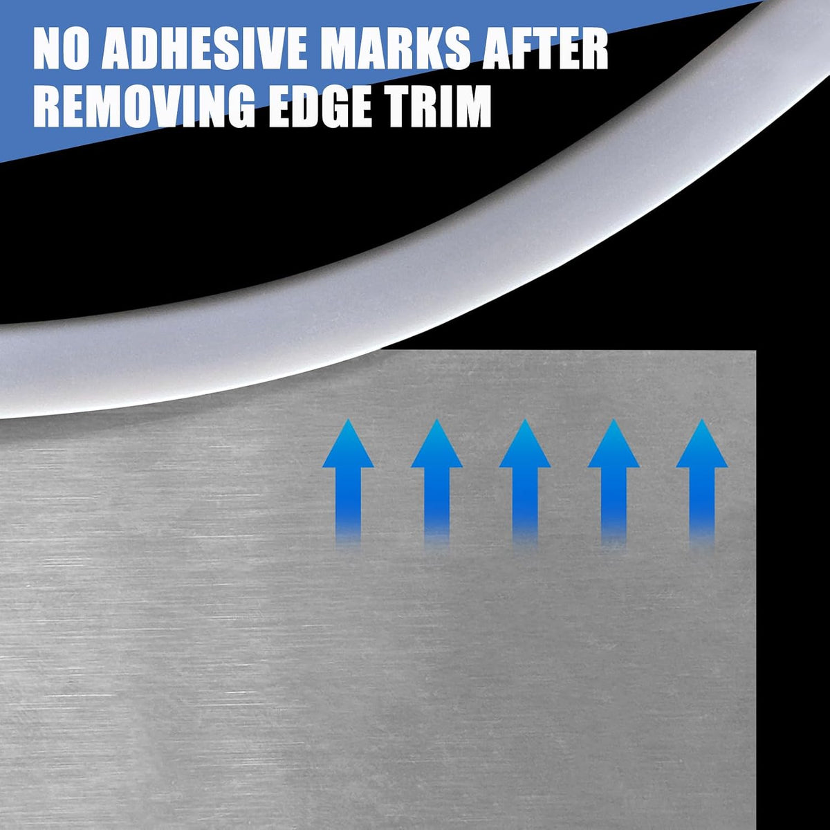 Rubber Edge Trim, 1/16" Self Adhesive Flexible U Channel Edge Protecter for Sheet Metal, Car Doors, U Shaped Sharp Edge Guards, Fit for 0-5/64" Wide Edge, Black Color, 10Ft, EPDM Material