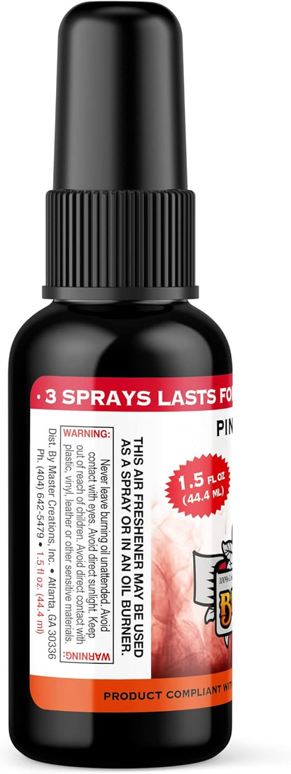 BluntPower (Baby Powder, 1 Pack) Concentrated Air Freshener Spray - Oil-Based Room Diffuser Spray - Long-Lasting Bathroom Scent, Car Freshener & Odor Eliminator - Colors A