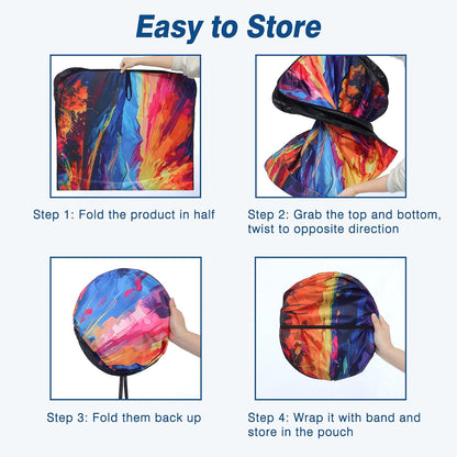 Car Windshield Sun Shade, Foldable Front Window Sunshade Blocks UV Rays, Keep Car Interior Cool, Universal Fit for Hatchback, Truck, SUV, MPV