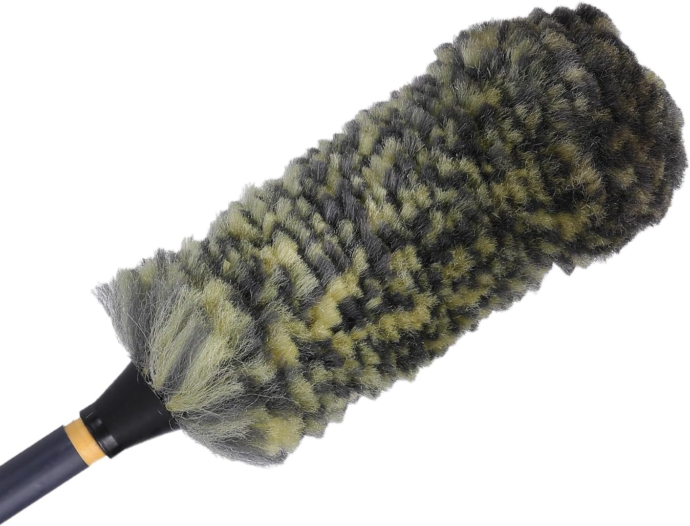 Mr. Detroit - Drill Wheel Brush w/Durable Soft Wool Microfiber Bristles and Steel Shaft for Car Tires, Wheels, Rims, Brakes and Any Other Narrow Spaces| Rim Brush Cleaning Tool w/Non-Scratch Bristle
