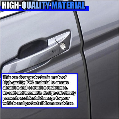 32Ft(10M) Car Door Edge Protector, Anti-Collision Car Door Entry Guard Protective Strip, No Glue Automotive Trim Doors Edge Guard (Clear)