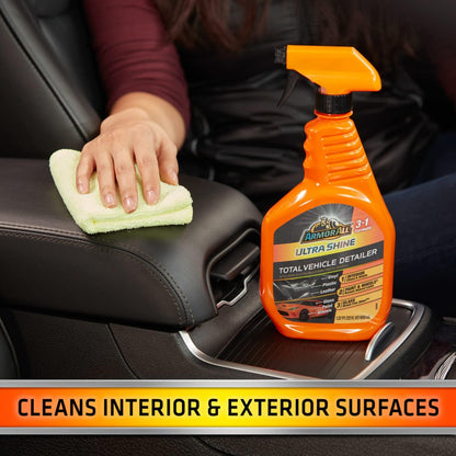 Armor All Ultra Shine Total Vehicle Detailer by Armor All, Car Detailer Spray for Interior and Exterior Use, 22 Fl Oz