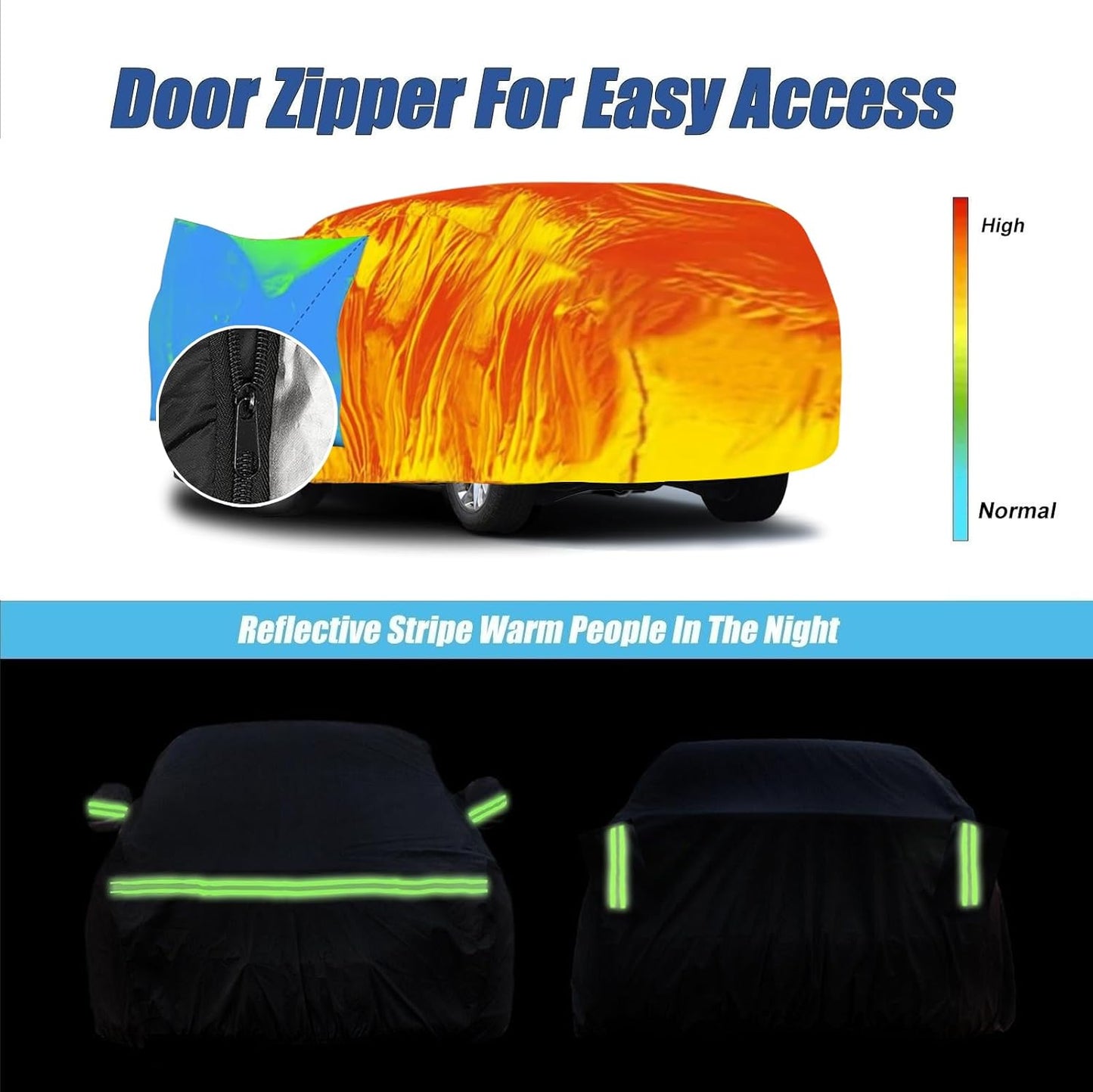 Waterproof Car Covers Fit for1960-1980 Volkswagen Beetle Bug Sedan 2-Door Saloon(Black) 210T Custom Heavy Duty Waterproof All Weather Protection Outdoor