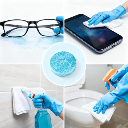200pcs Car Windshield Washer Tablets - Washer Fluid Tablets Glass Cleaner Concentrate Car Windshield Wiper Fluid Cleaner Automotive Glass Cleaner