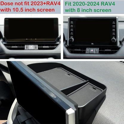 Jaronx Center Console Organizer Compatible with Toyota RAV4 2025 2024 2023 2022 2021 2020 2019, Center Console Glove Box Divider Storage Glove Box Organizer Tray