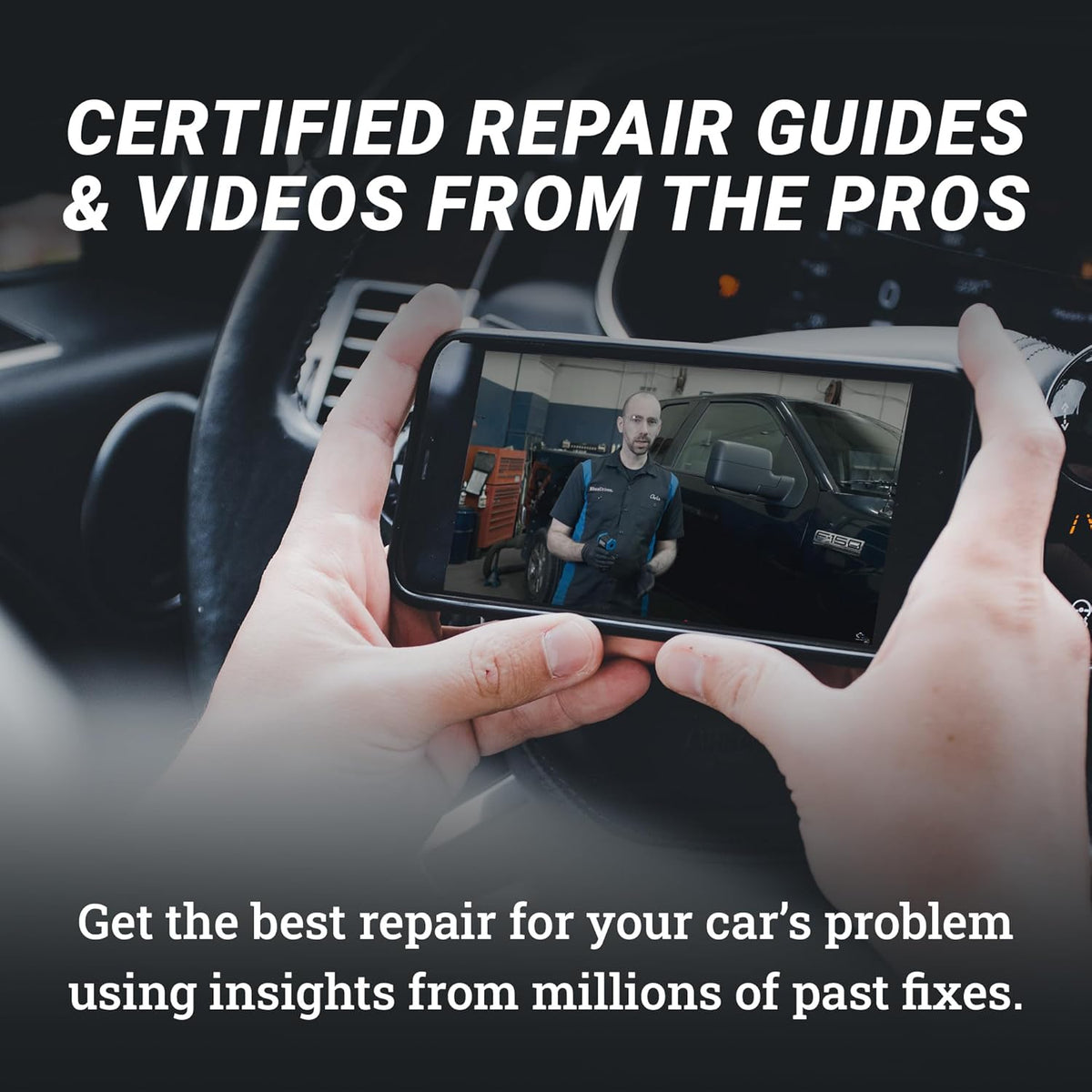 BlueDriver Pro Next Gen OBD2 Scanner – No Subscription, Bluetooth Car Code Reader for iPhone & Android – Diagnose 8000+ Issues, ABS SRS TPMS, Repair Reports, Vehicles 1996+