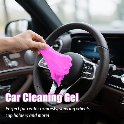 ASFSKY Car Cleaning Gel (Blue,Mint) Cleaning Putty Universal Dust Cleaning Car Interior Cleaner Keyboard Dust Remover Car Slime Gifts for Men Women girl（1 pack）