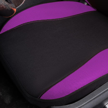 Flying Banner Butterfly car seat Covers ful Set Fashion Universal Lady Woman Female Rear Bench Split Colorized (Pink, 2 Fronts - Lace)