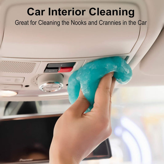 TICARVE Cleaning Gel for Car Detailing Car Cleaning Putty Auto Detailing Gel Detail Tools for Car Interior Cleaner Kit Car Vent Cleaner Automotive Car Cleaner Green