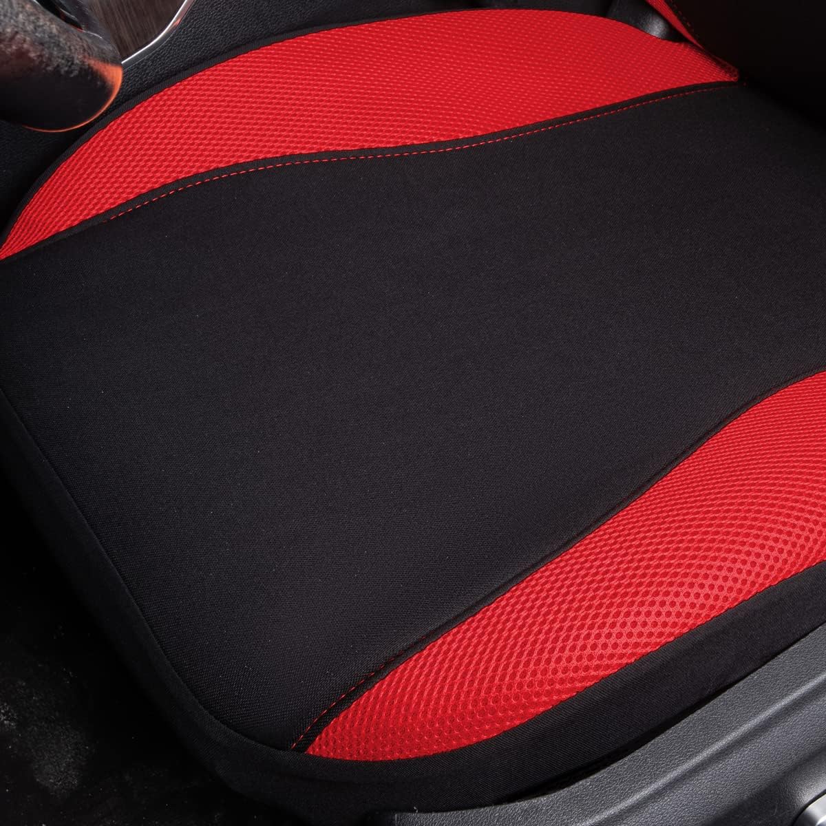 Flying Banner Butterfly car seat Covers ful Set Fashion Universal Lady Woman Female Rear Bench Split Colorized (Pink, 2 Fronts - Lace)