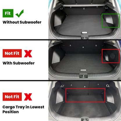 LASFIT Floor Mats Fits for Hyundai Sonata 2020-2026 (Only for FWD & Gas) & Kia K5 2021-2025 (Only for FWD) Custom Fit TPE All Weather Floor Liners Car Mats Accessories, Black