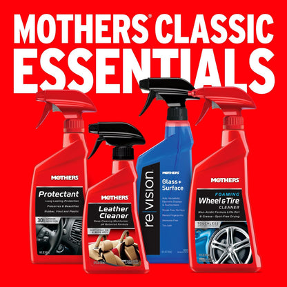 Mothers Leather Cleaner, 12 oz. — Advanced pH Balanced Formula Safely Deep Cleans & Moisturizes Leather Surfaces, Preps for Conditioning to Enhance Appearance & Longevity (06412)