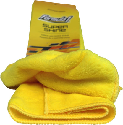 Formula 1 Super Car Wash Mitt – Synthetic Lambs Wool Wash Mitt Auto Detailing Supplies – Large Car Duster for Wet & Dry Applications – Super Absorbent Exterior Care Products