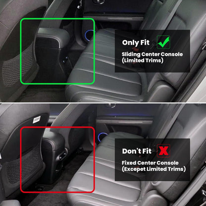 LASFIT Floor Mats Fits for Hyundai Sonata 2020-2026 (Only for FWD & Gas) & Kia K5 2021-2025 (Only for FWD) Custom Fit TPE All Weather Floor Liners Car Mats Accessories, Black