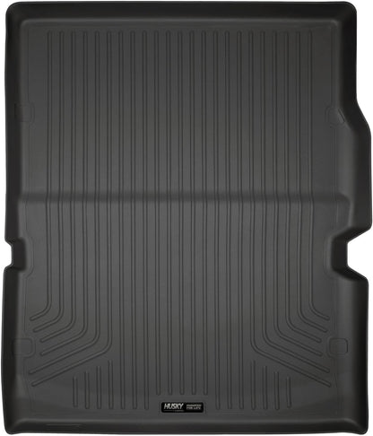 Husky Liners Weatherbeater Floor Mats | Fits 2016 - 2025 Dodge Durango; 2016 - 2021 Jeep Grand Cherokee; 2022 Jeep Grand Cherokee WK | Front & 2nd Row, 3-pc Black - 99151