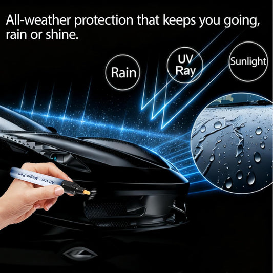 Kurhuxtn All Cars Magic Pen,Car Scratch Remover, Magic Car Scratch Removal Pen, Efficient and Durable, Suitable for All Types of Scratch (2PCS)