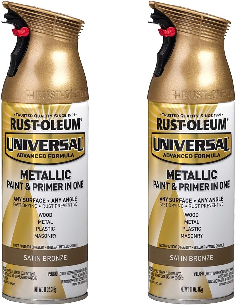 Rust-Oleum 302151 Universal All Surface Clear Topcoat Spray, 11 oz, Dead Flat Clear - Colors A