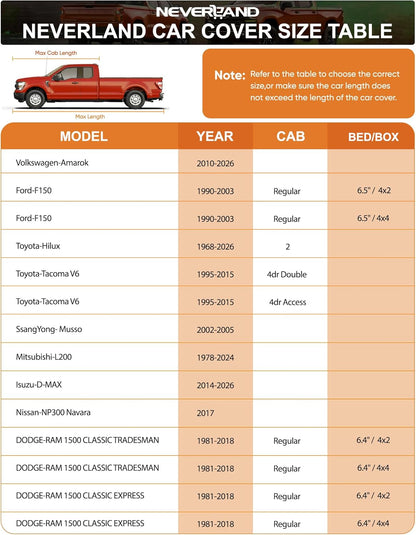 NEVERLAND Sedan Car Cover Waterproof Heavy Duty All Weather Protection Snow Anti-UV Windproof Outdoor Full Car Cover Fit for Automobiles BMW/Mercedes-Benz/Honda（for Car Size:183''L x 70''W x 59''H）
