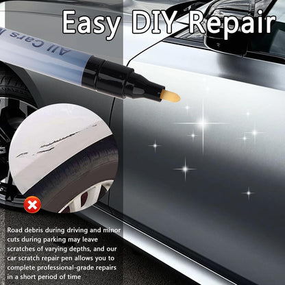 Upgraded Magic Car Scratch Remover Pen,Universal Car Paint Scratch Repair Pen All Vehicle Paint Colors Available,Essential All Cars Magic Pens as Scratches Remover for Vehicles