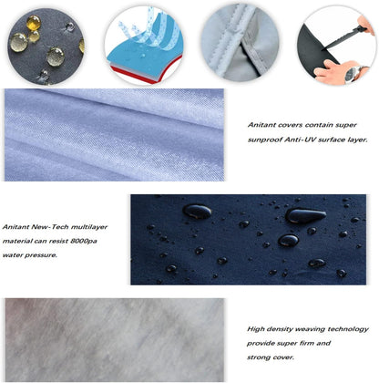 Waterproof Sport Car Cover, Super Lightweight Small Outdoor Car Cover Rain Car Covers for Automobiles All Weather Waterproof Fit Coupe 163" to 178"