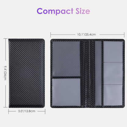 Car Registration and Insurance Holder，Colour Patterns Men Women Car License Document Registration and Insurance Card Holder