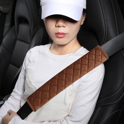 HighnessHwoo Extra Long Seatbelt Covers for Adults Kids Women & Men, Soft Car Seat Belt Strap Cushion for Sedan, SUV, Trucks, Shoulder Neck Chest Protector Pads, Auto Accessories, 1pc, Gray, 25.5in