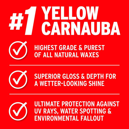Mothers California Gold Brazilian Carnauba Cleaner Wax, 12 oz. Paste – Cleans & Waxes in One Step, Removes Oxidation & Swirls, Premium Carnauba Shine & Protection for All Paint Finishes (05500)