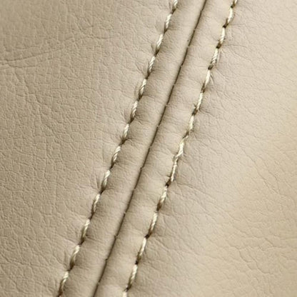 NLQR #522 Light Tan Front Driver Bottom Replacement Seat Cover Microfiber Leather Compatible with Chevy Avalanche Tahoe Suburban GMC Yukon XL 2003 2004 2005 2006