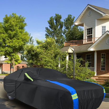 Avecrew Car Cover Waterproof All Weather for Automobiles, Outdoor Heavy Duty Full Exterior Covers for Sedan(194"-208")