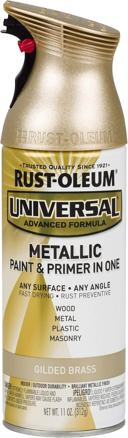 Rust-Oleum 302151 Universal All Surface Clear Topcoat Spray, 11 oz, Dead Flat Clear - Colors B