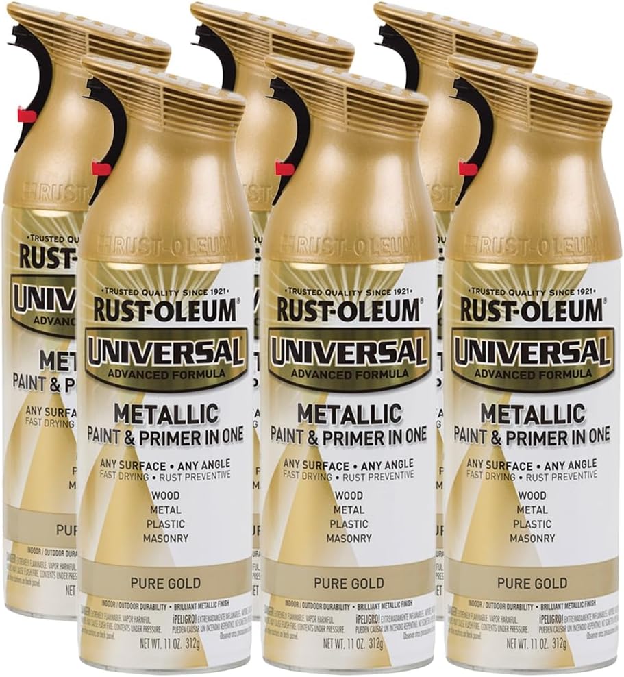 Rust-Oleum 302151 Universal All Surface Clear Topcoat Spray, 11 oz, Dead Flat Clear - Colors A